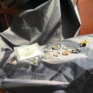 Elegant Assorted Rings with Gemstones